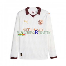 Manchester City Matchtröja Borta 2023-2024 Långärmad ,Herr