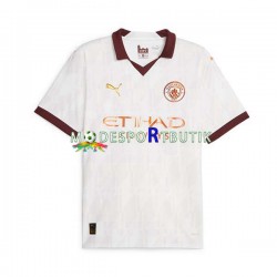 Manchester City Matchtröja Borta 2023-2024 Kortärmad ,Herr