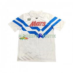 SSC Napoli Matchtröja 1989 1990 Retro Borta Kortärmad ,Herr