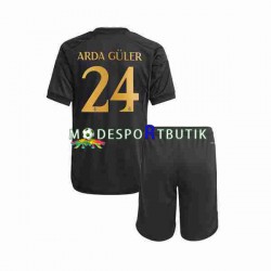 Real Madrid Matchtröja Arda Guler 24 Tredje 2023-2024 Kortärmad ,Fotbollsställ Barn
