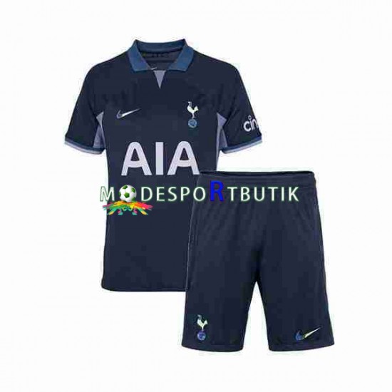 Tottenham Hotspur Matchtröja Borta 2023-2024 Kortärmad ,Fotbollsställ Barn