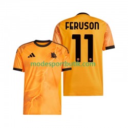 AS Roma Matchtröja Evan Ferguson 11 Borta Kortärmad ,Herr 2025-2026