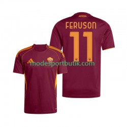 AS Roma Matchtröja Evan Ferguson 11 Hemma Kortärmad ,Herr 2025-2026
