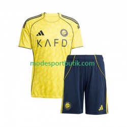 Matchtröja Al Nassr Hemma Kortärmad ,Fotbollsställ Barn 2025-2026 Matchtröja Al Nassr Hemma Kortärmad ,Fotbollsställ Barn 2025-2026