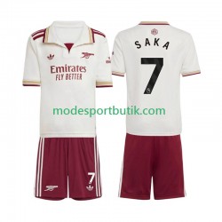 Arsenal Matchtröja Bukayo Saka 7 Tredje Kortärmad ,Fotbollsställ Barn 2025-2026