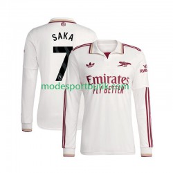 Arsenal Matchtröja Bukayo Saka 7 Tredje Långärmad ,Herr 2025-2026