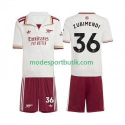 Arsenal Matchtröja Martin Zubimendi 36 Tredje Kortärmad ,Fotbollsställ Barn 2025-2026