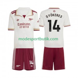 Arsenal Matchtröja Viktor Gyokeres 14 Tredje Kortärmad ,Fotbollsställ Barn 2025-2026