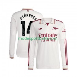 Arsenal Matchtröja Viktor Gyokeres 14 Tredje Långärmad ,Herr 2025-2026