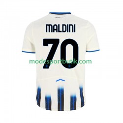 Atalanta Matchtröja Daniel Maldini 70 Borta Kortärmad ,Herr 2025-2026