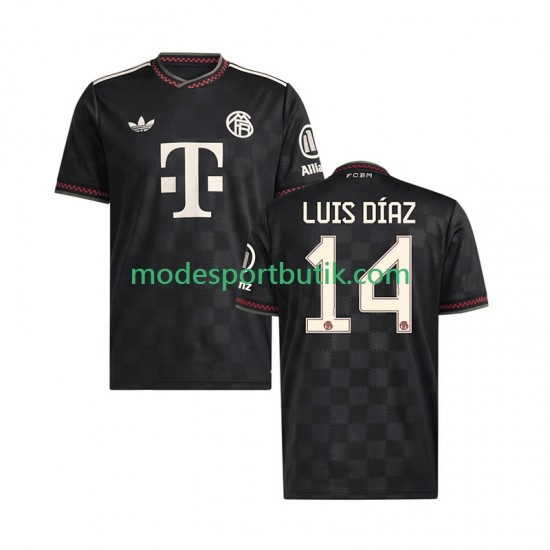FC Bayern München Matchtröja Luis Diaz 14 Tredje Kortärmad ,Herr 2025-2026