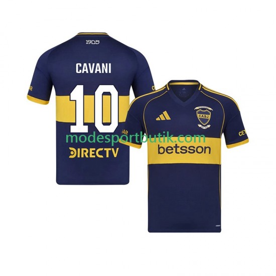 CA Boca Juniors Matchtröja Edinson Cavani 10 Hemma Kortärmad ,Herr 2025-2026