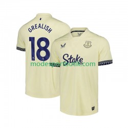 Everton Matchtröja Jack Grealish 18 Borta Kortärmad ,Herr 2025-2026