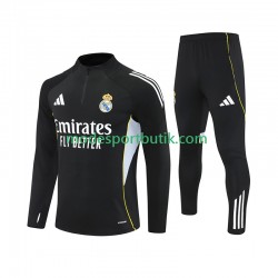 Real Madrid Tränings Sweatshirtställ Svart 2025-2026