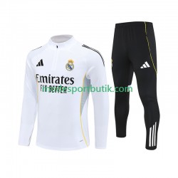 Real Madrid Tränings Sweatshirtställ Vit 2025-2026