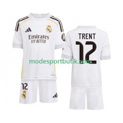 Real Madrid Matchtröja Trent Alexander-Arnold 12 Hemma Kortärmad ,Fotbollsställ Barn 2025-2026
