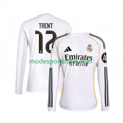 Real Madrid Matchtröja Trent Alexander-Arnold 12 Hemma Långärmad ,Herr 2025-2026