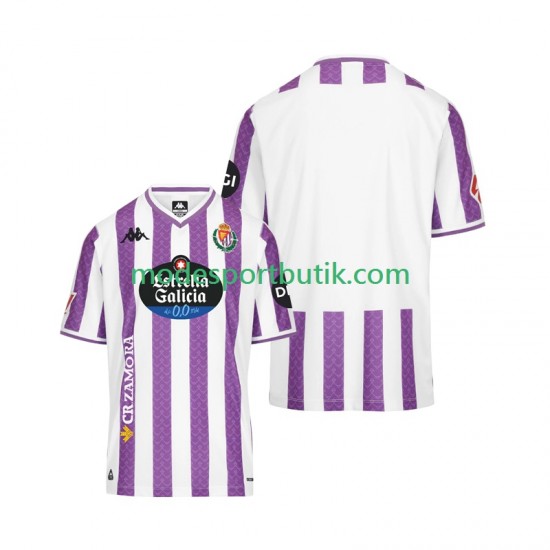 Real Valladolid Matchtröja Hemma Kortärmad ,Herr 2025-2026