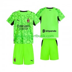 AC Milan Matchtröja Målvakt Tredje 2026-2027 Kortärmad ,Fotbollsställ Barn