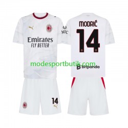 AC Milan Matchtröja Modrić Luka 14 Borta 2026-2027 Kortärmad ,Fotbollsställ Barn