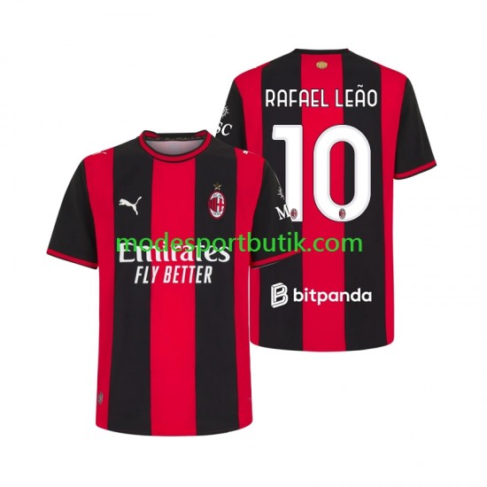 AC Milan Matchtröja Rafael Leao 10 Hemma 2026-2027 Kortärmad ,Herr
