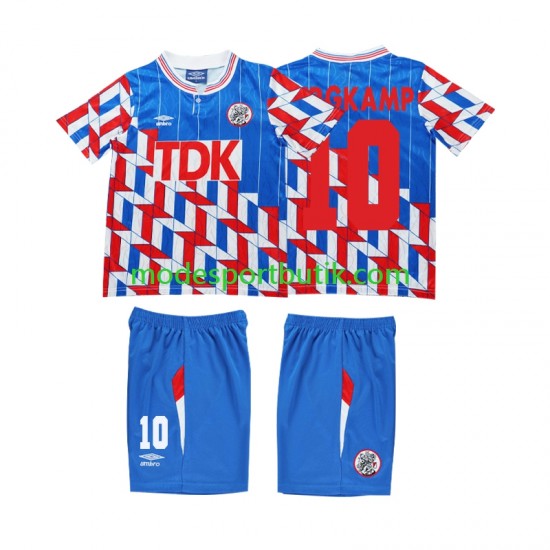 AFC Ajax Matchtröja BERGKAMP 10 1989 1990 Retro Borta Långärmad ,Fotbollsställ Barn AFC Ajax Matchtröja BERGKAMP 10 1989 1990 Retro Borta Långärmad ,Fotbollsställ Barn