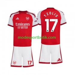 Arsenal Matchtröja Christos Tzolis 17 Hemma 2026-2027 Kortärmad ,Fotbollsställ Barn Arsenal Matchtröja Christos Tzolis 17 Hemma 2026-2027 Kortärmad ,Fotbollsställ Barn