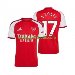 Arsenal Matchtröja Christos Tzolis 17 Hemma 2026-2027 Kortärmad ,Herr Arsenal Matchtröja Christos Tzolis 17 Hemma 2026-2027 Kortärmad ,Herr