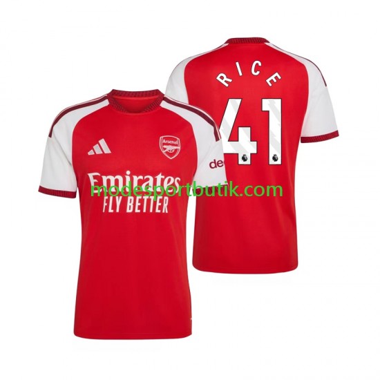 Arsenal Matchtröja Declan Rice 41 Hemma 2026-2027 Kortärmad ,Herr