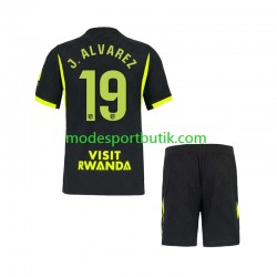 Atlético Madrid Matchtröja Julian Alvarez 19 Borta 2026-2027 Kortärmad ,Fotbollsställ Barn