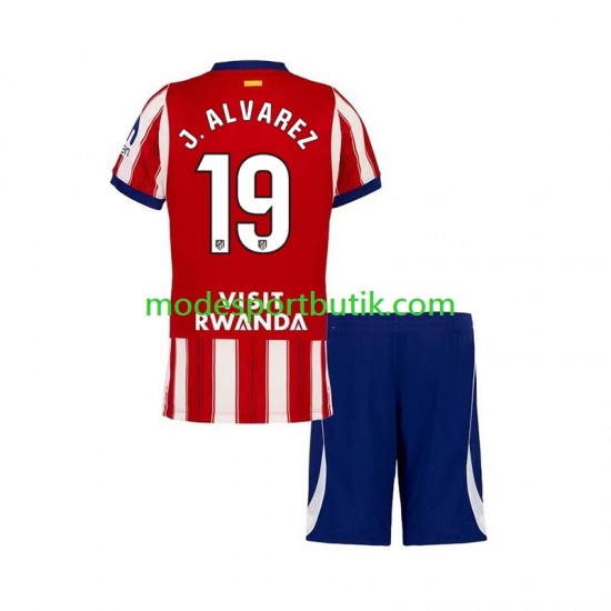 Atlético Madrid Matchtröja Julian Alvarez 19 Hemma 2026-2027 Kortärmad ,Fotbollsställ Barn