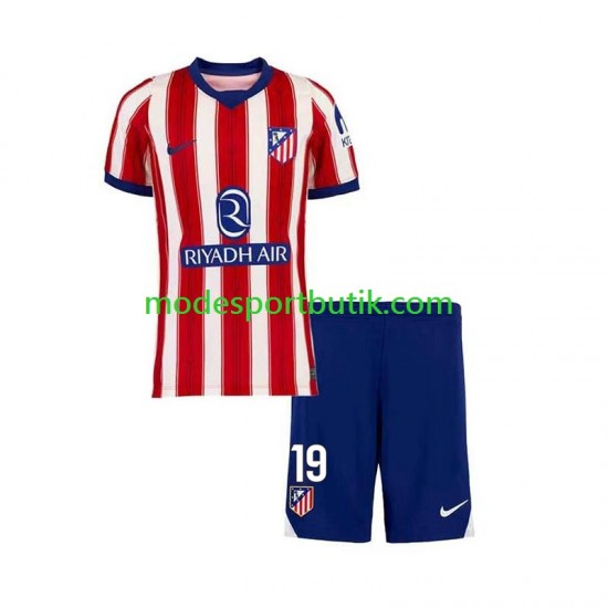 Atlético Madrid Matchtröja Julian Alvarez 19 Hemma 2026-2027 Kortärmad ,Fotbollsställ Barn