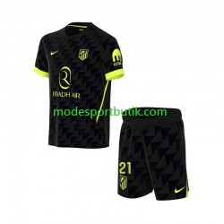 Atlético Madrid Matchtröja Obed Vargas 21 Borta 2026-2027 Kortärmad ,Fotbollsställ Barn