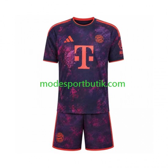 FC Bayern München Matchtröja Tredje 2026-2027 Kortärmad ,Fotbollsställ Barn