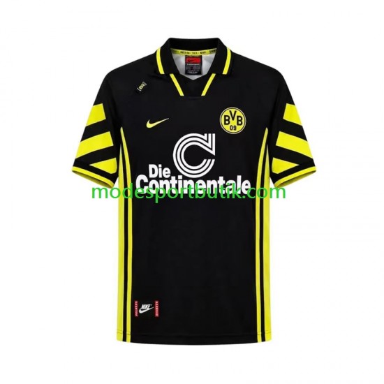 Borussia Dortmund Matchtröja 1996 Retro Borta Kortärmad ,Herr