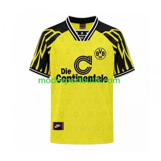 Borussia Dortmund Matchtröja 1994 Retro Hemma Kortärmad ,Herr