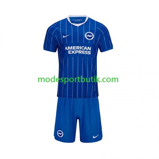 Brighton Hove Albion Matchtröja Hemma 2026-2027 Kortärmad ,Fotbollsställ Barn