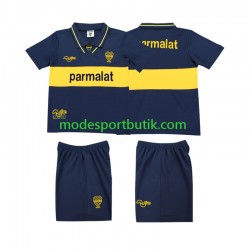 CA Boca Juniors Matchtröja 1993 1995 Retro Hemma Kortärmad ,Fotbollsställ Barn
