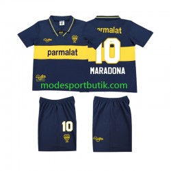 CA Boca Juniors Matchtröja MARADONA 10 1993 1995 Retro Hemma Kortärmad ,Fotbollsställ Barn