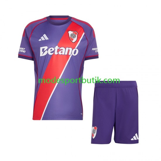 CA River Plate Matchtröja Tredje 2026-2027 Kortärmad ,Fotbollsställ Barn