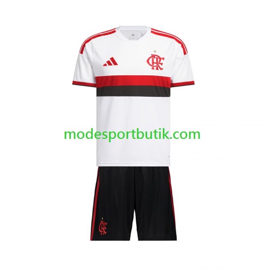 CR Flamengo Matchtröja Borta 2026-2027 Kortärmad ,Fotbollsställ Barn