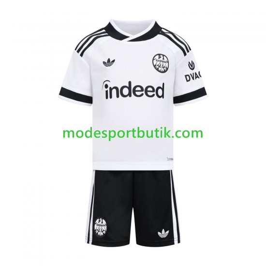 Eintracht Frankfurt Matchtröja Borta 2026-2027 Kortärmad ,Fotbollsställ Barn