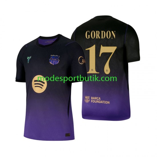 FC Barcelona Matchtröja Anthony Gordon 17 Borta 2026-2027 Kortärmad ,Herr