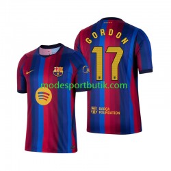 FC Barcelona Matchtröja Anthony Gordon 17 Hemma 2026-2027 Kortärmad ,Herr FC Barcelona Matchtröja Anthony Gordon 17 Hemma 2026-2027 Kortärmad ,Herr
