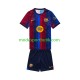 FC Barcelona Matchtröja Hemma 2026-2027 Kortärmad ,Fotbollsställ Barn
