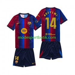FC Barcelona Matchtröja Karim Adeyemi 14 Hemma 2026-2027 Kortärmad ,Fotbollsställ Barn
