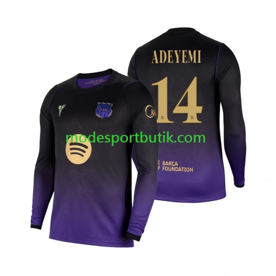 FC Barcelona Matchtröja Karim Adeyemi 14 Borta 2026-2027 Långärmad ,Herr