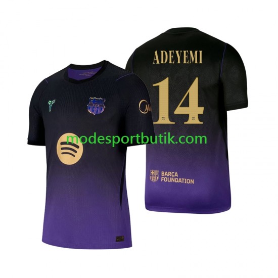 FC Barcelona Matchtröja Karim Adeyemi 14 Borta 2026-2027 Kortärmad ,Herr