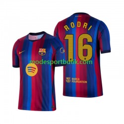 FC Barcelona Matchtröja Rodri 16 Hemma 2026-2027 Kortärmad ,Herr FC Barcelona Matchtröja Rodri 16 Hemma 2026-2027 Kortärmad ,Herr