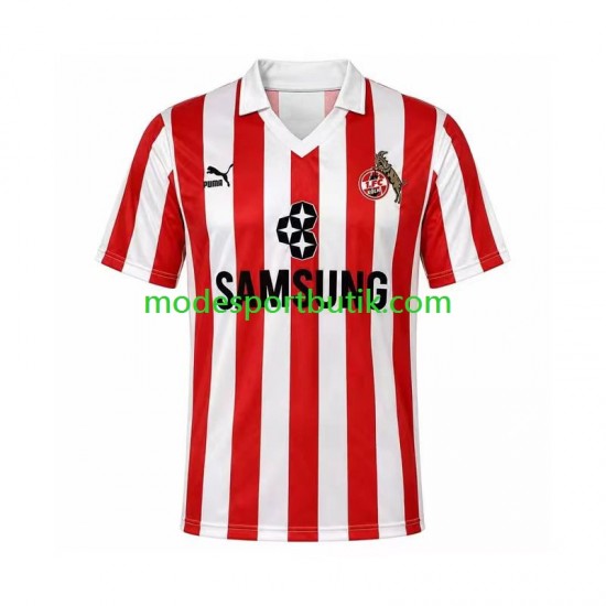 FC Köln Matchtröja 1988 1989 Retro Tredje Kortärmad ,Herr